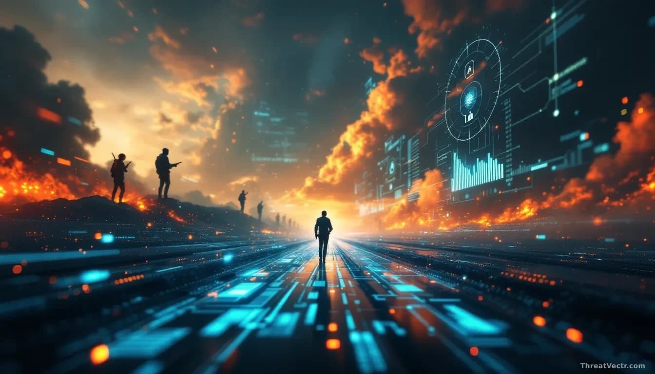 A digital battlefield with identity as the central focus