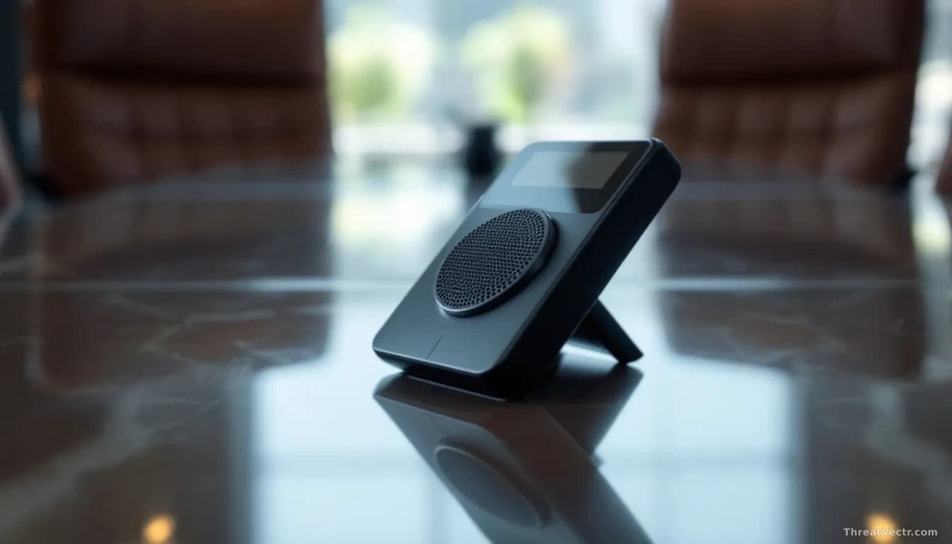 Root on Your Conference Phone: HP Poly Flaw Turns VoIP Hardware Into an AI Deepfake Feed
